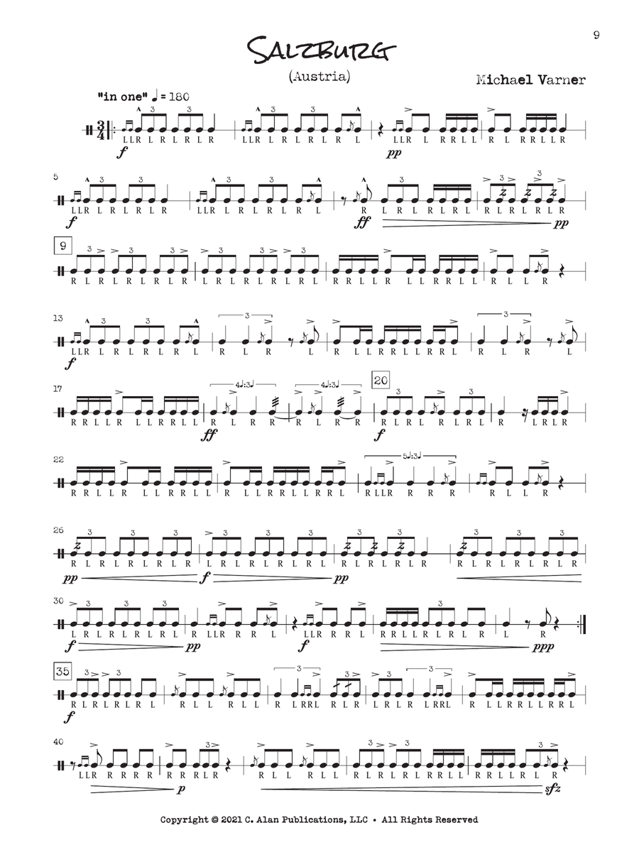Journey Journey Snare Drum scores gallery preview page 5