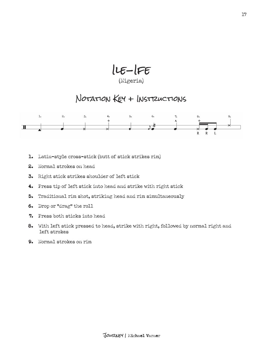 Journey Journey Snare Drum scores gallery preview page 7
