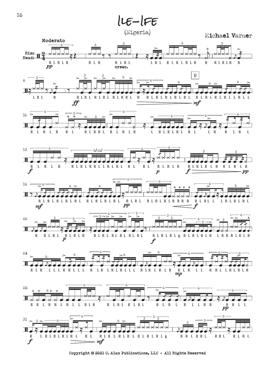 Journey Journey Snare Drum scores gallery preview page 8