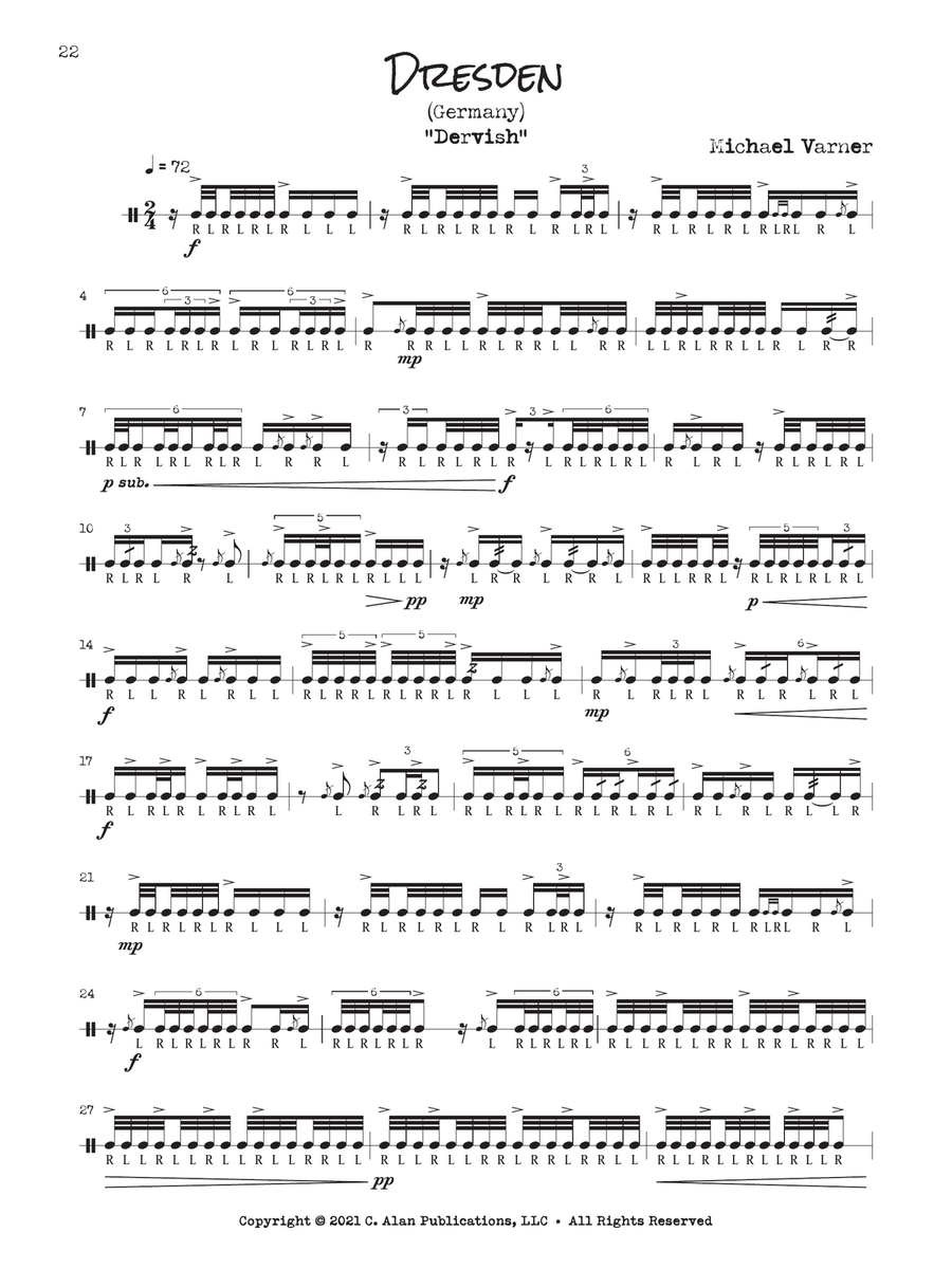 Journey Journey Snare Drum scores gallery preview page 9