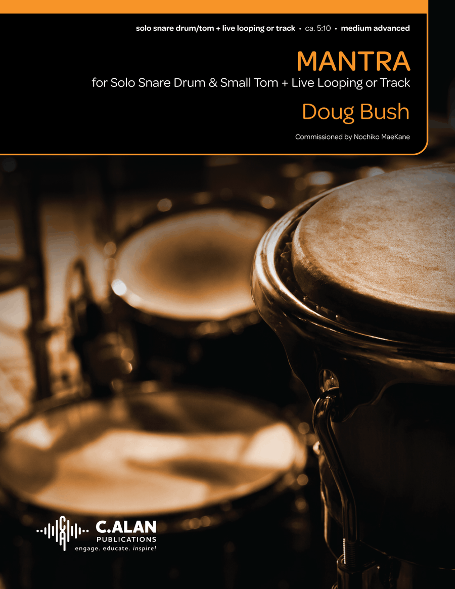 Mantra Mantra Snare Drum scores gallery preview page 1