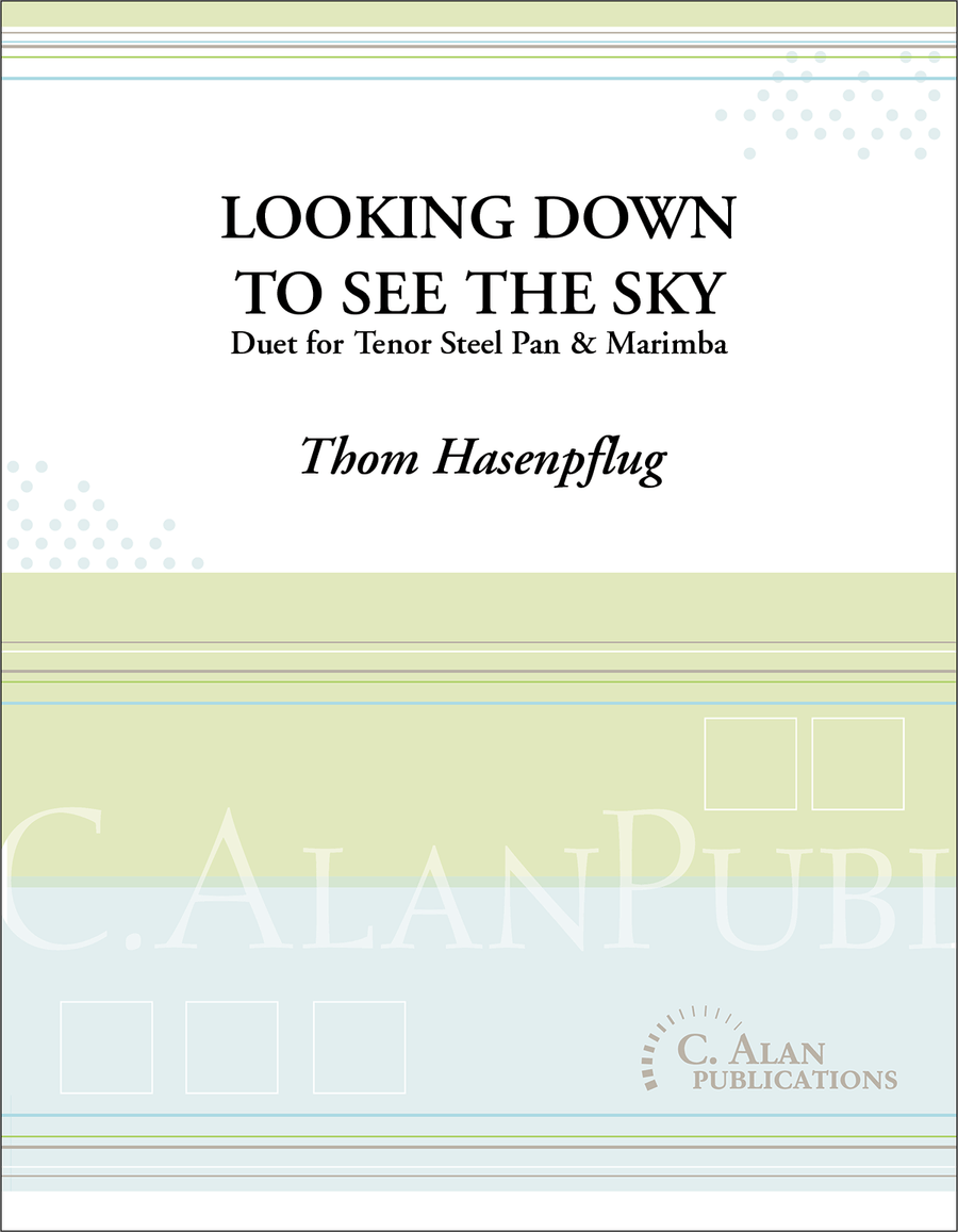 Looking Down to See the Sky Marimba scores gallery preview page 1
