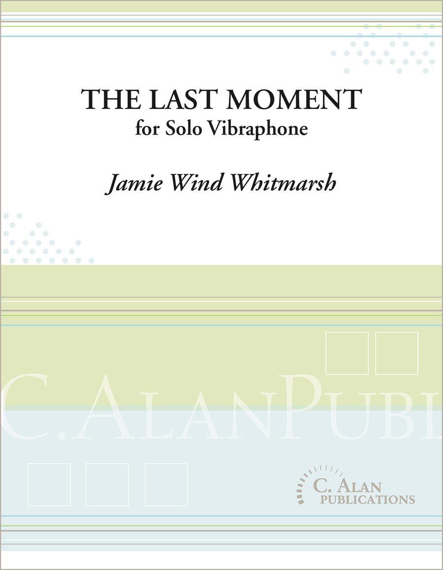 The Last Moment The Last Moment Percussion scores gallery preview page 1