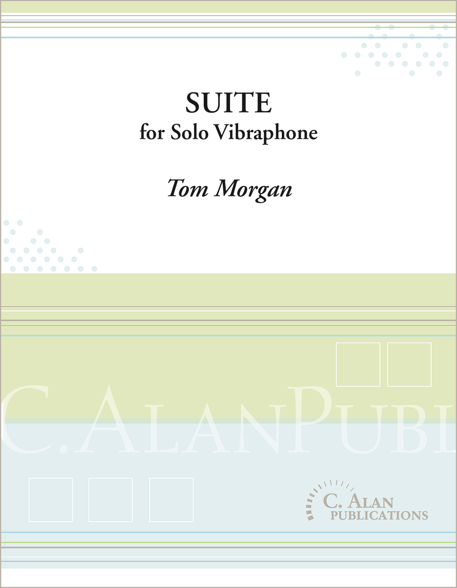 Suite for Solo Vibraphone Percussion scores gallery preview page 1