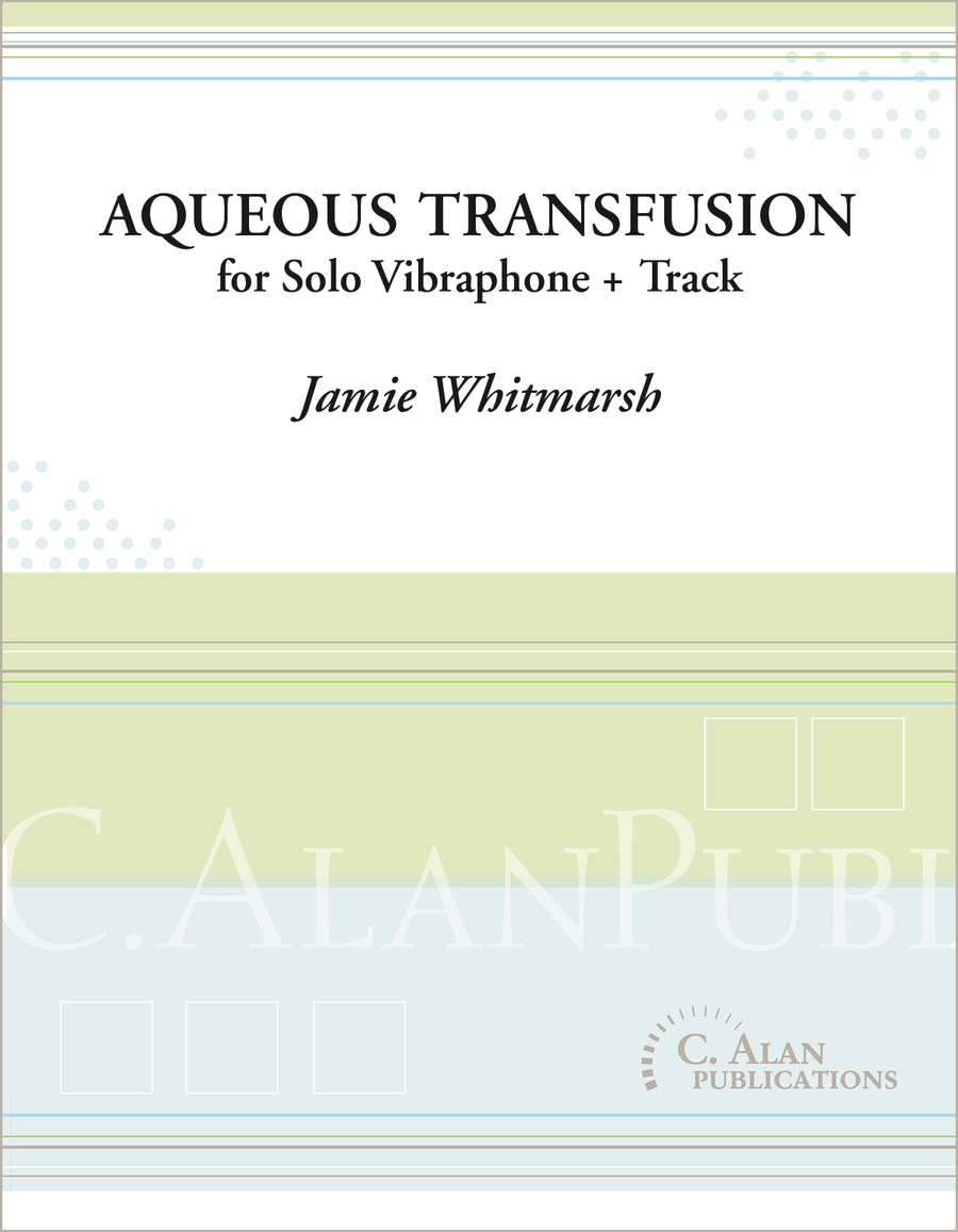 Aqueous Transfusion Aqueous Transfusion Percussion scores gallery preview page 1