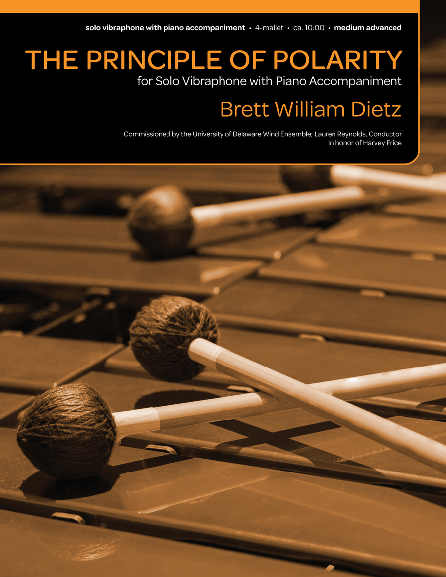 The Principle of Polarity (piano reduction) Piano scores gallery preview page 1