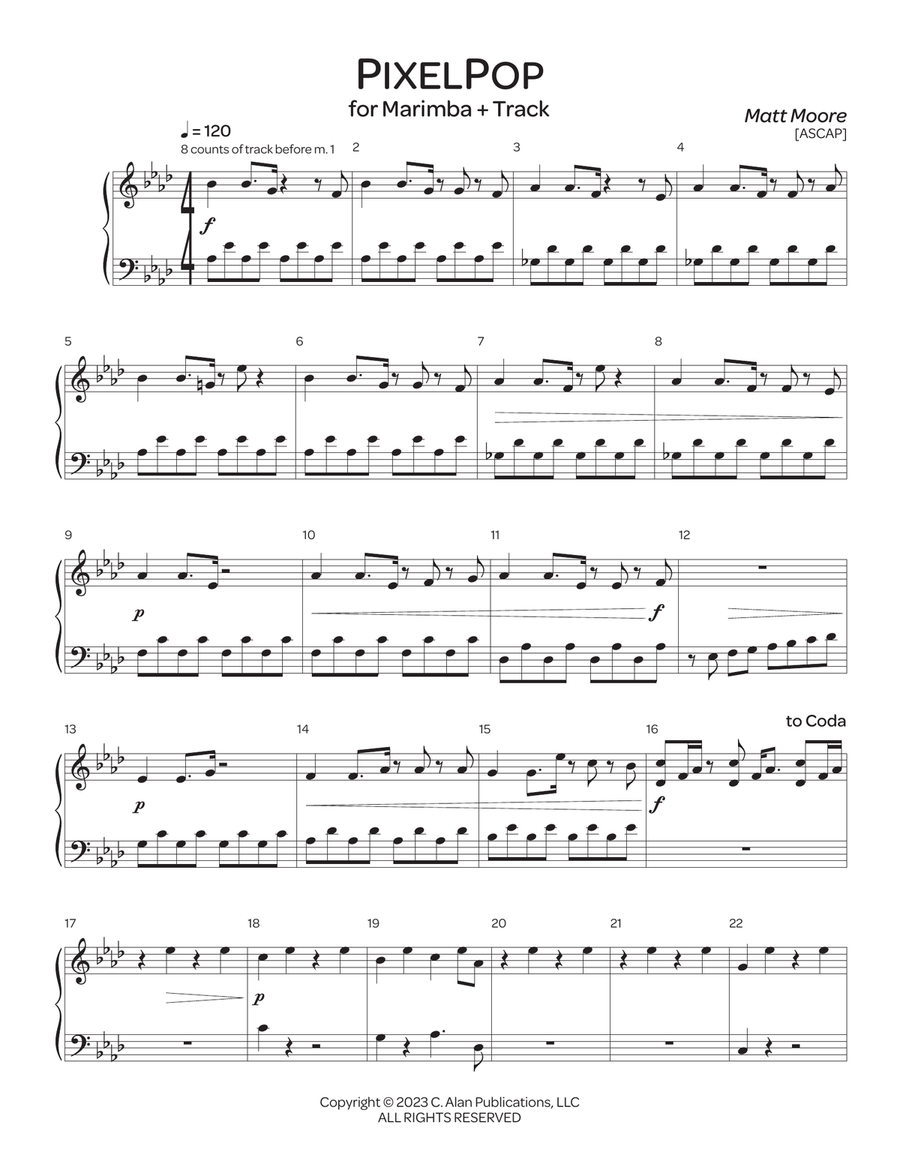 PixelPop PixelPop Marimba scores gallery preview page 2