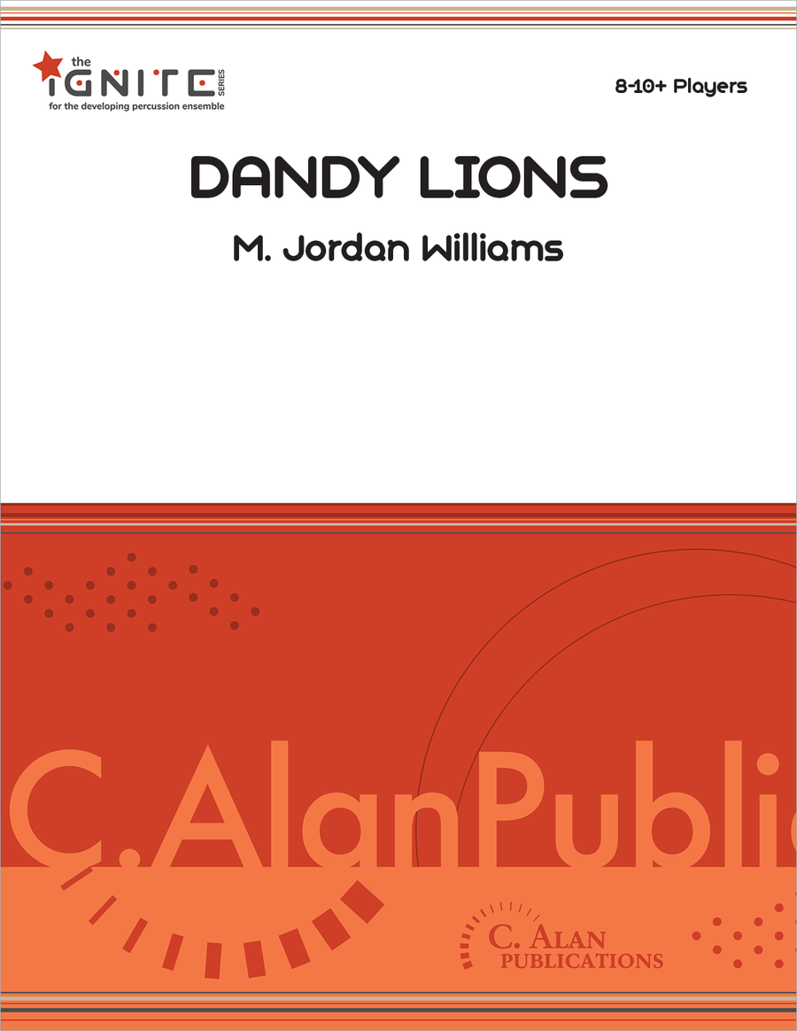 Dandy Lions Dandy Lions Percussion Ensemble scores gallery preview page 1