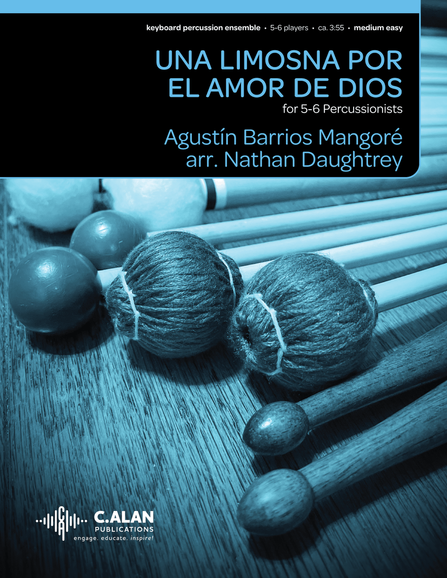 Una Limosna por el Amor de Dios (perc ens) Percussion Ensemble scores gallery preview page 1