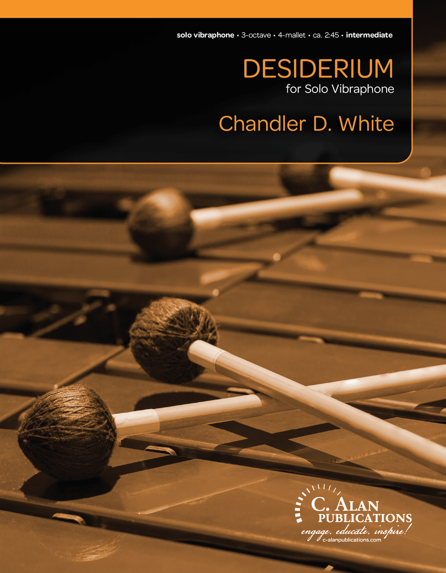 Desiderium Desiderium Percussion scores gallery preview page 1