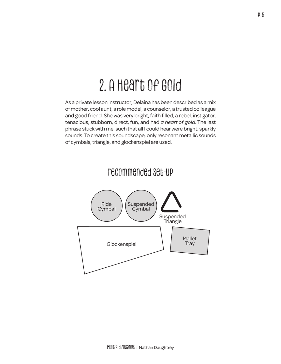 Multiple Musings Multiple Musings Percussion scores gallery preview page 4