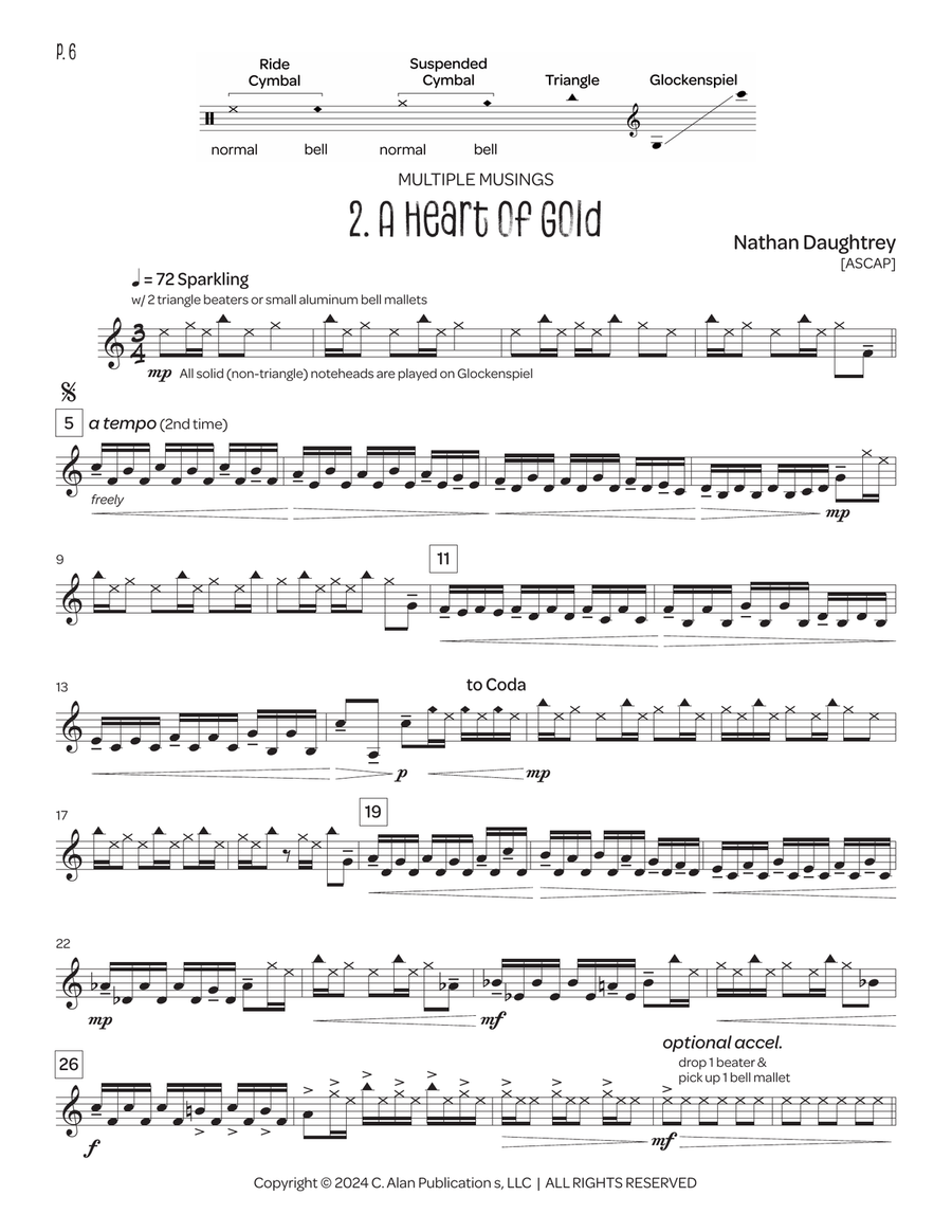 Multiple Musings Multiple Musings Percussion scores gallery preview page 5