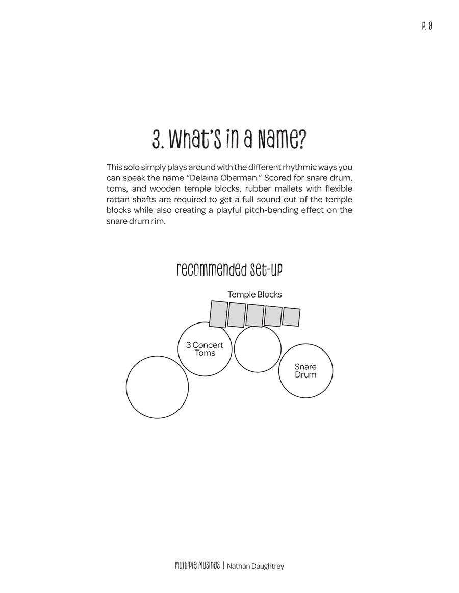 Multiple Musings Multiple Musings Percussion scores gallery preview page 6
