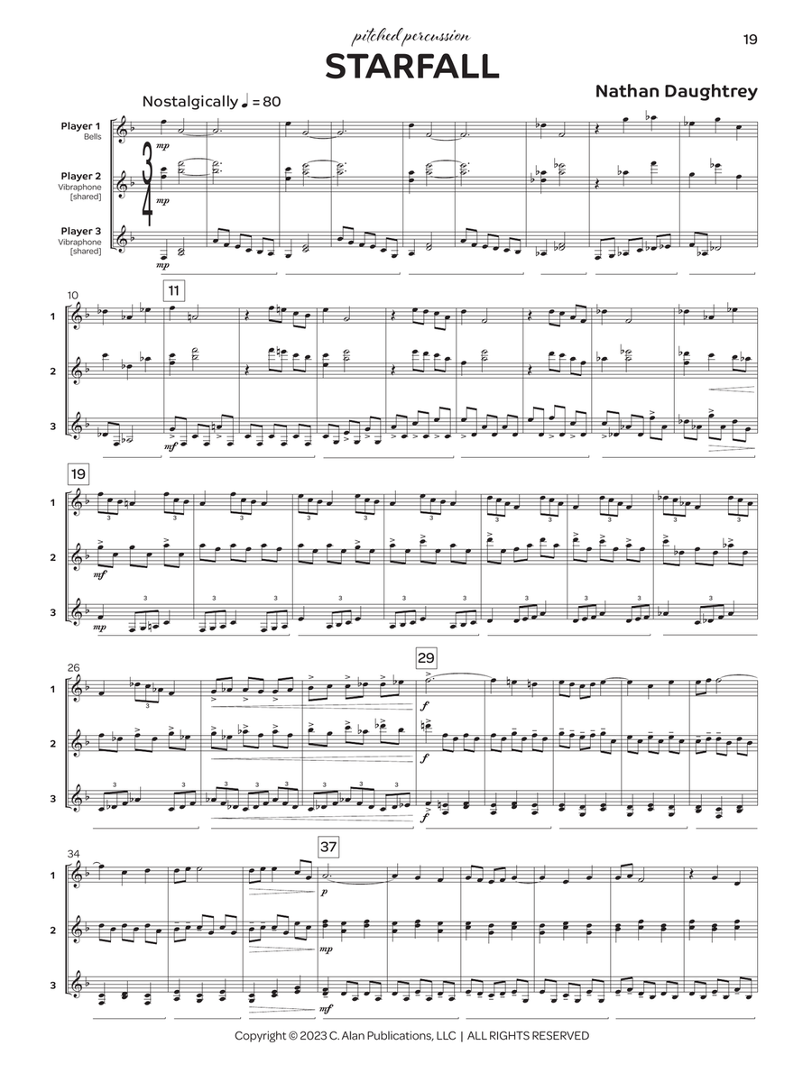 Triology Triology Percussion Ensemble scores gallery preview page 8