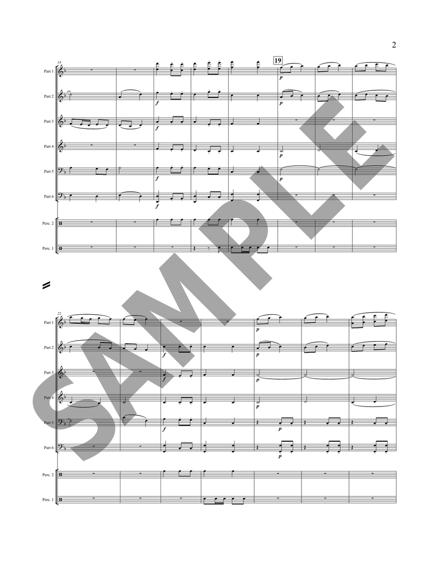 Three Way Suite (condensed score) Study Score scores gallery preview page 5