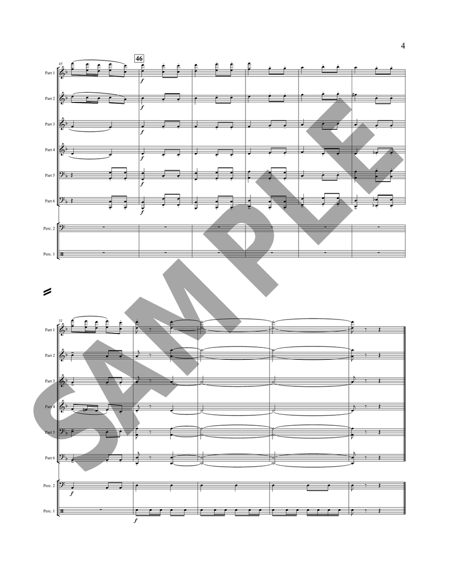 Three Way Suite (condensed score) Study Score scores gallery preview page 7