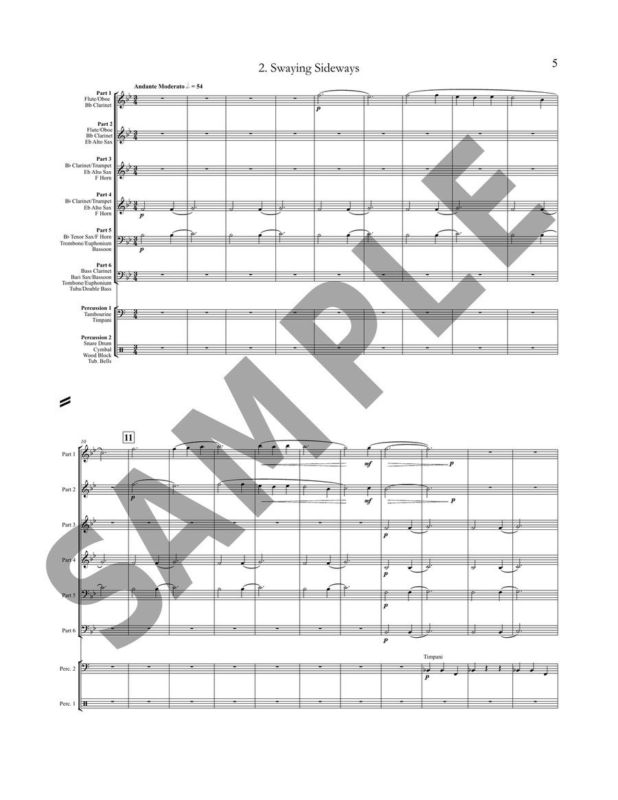 Three Way Suite (condensed score) Study Score scores gallery preview page 8
