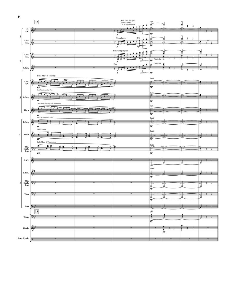 The Girl With the Flaxen Fair (5-part flex) Score scores gallery preview page 7