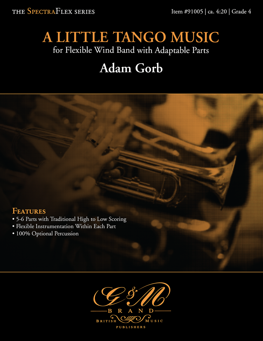 A Little Tango Music (transposed flex score) Score scores gallery preview page 1