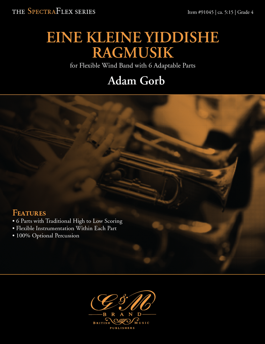 Eine Kleine Yiddishe Ragmusik (transposed score) Score scores gallery preview page 1