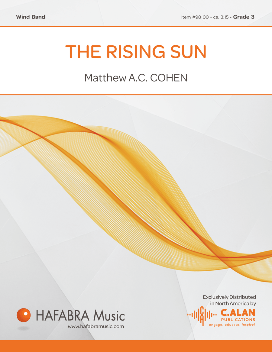 The Rising Sun The Rising Sun Concert Band scores gallery preview page 1