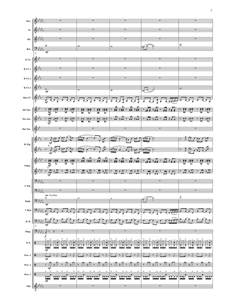 Fiesta in Spain Fiesta in Spain Concert Band scores gallery preview page 6