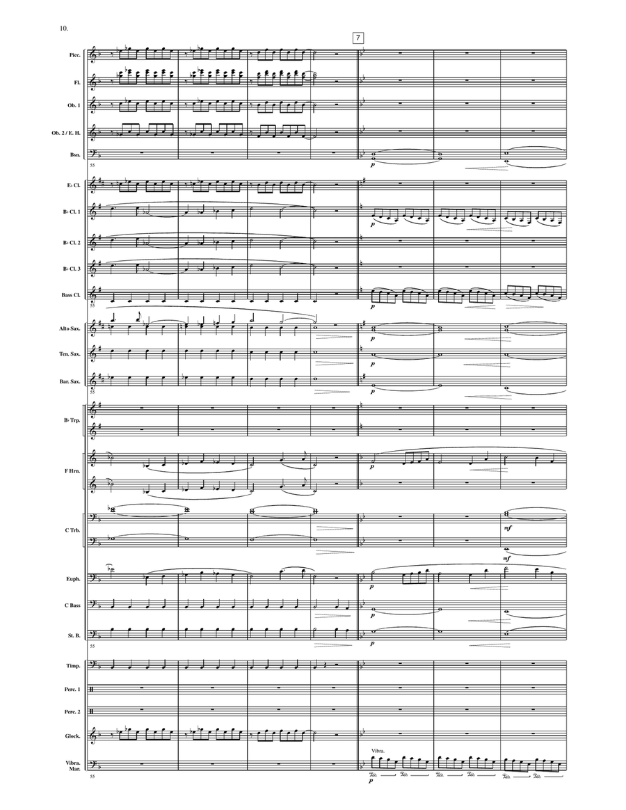 Flight to the Moon Flight to the Moon Concert Band scores gallery preview page 9