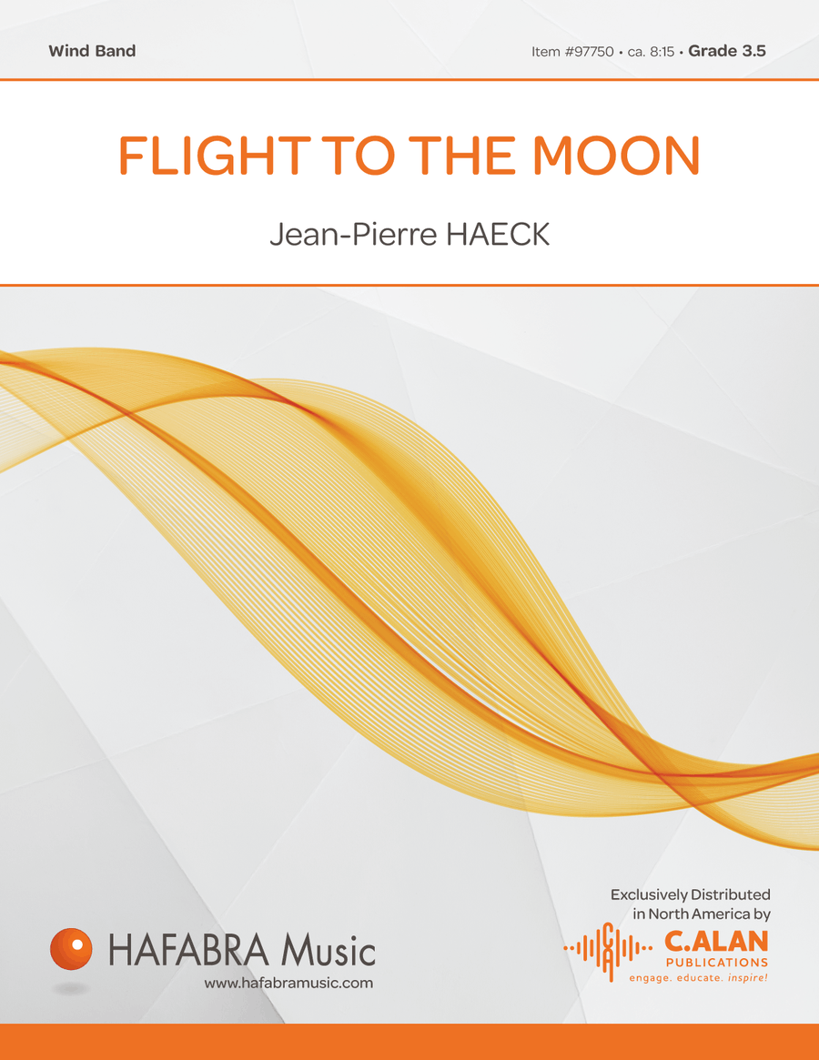 Flight to the Moon (score only) Concert Band scores gallery preview page 1