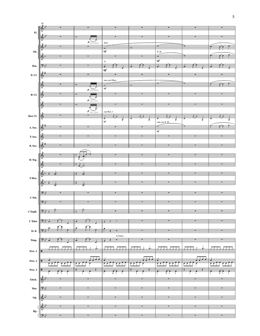 Melodia Caribe Melodia Caribe Concert Band scores gallery preview page 4