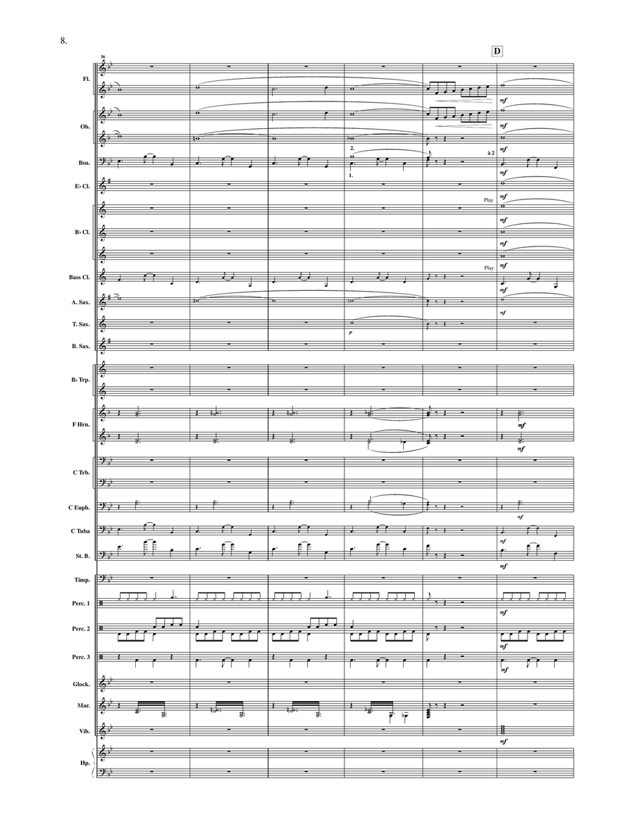 Melodia Caribe Melodia Caribe Concert Band scores gallery preview page 7