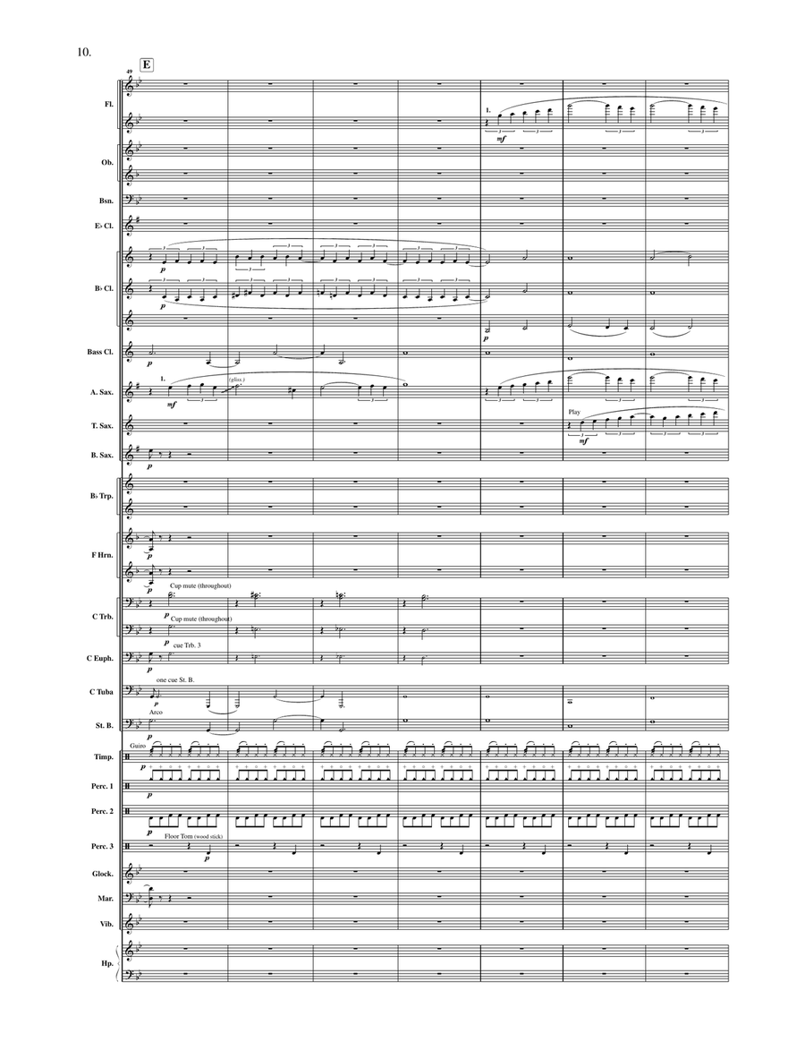 Melodia Caribe Melodia Caribe Concert Band scores gallery preview page 9