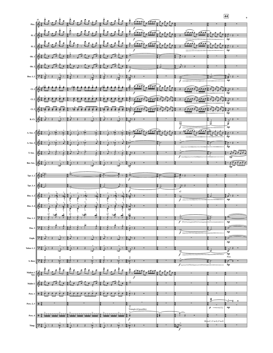 Freedom Defended Freedom Defended Concert Band scores gallery preview page 8