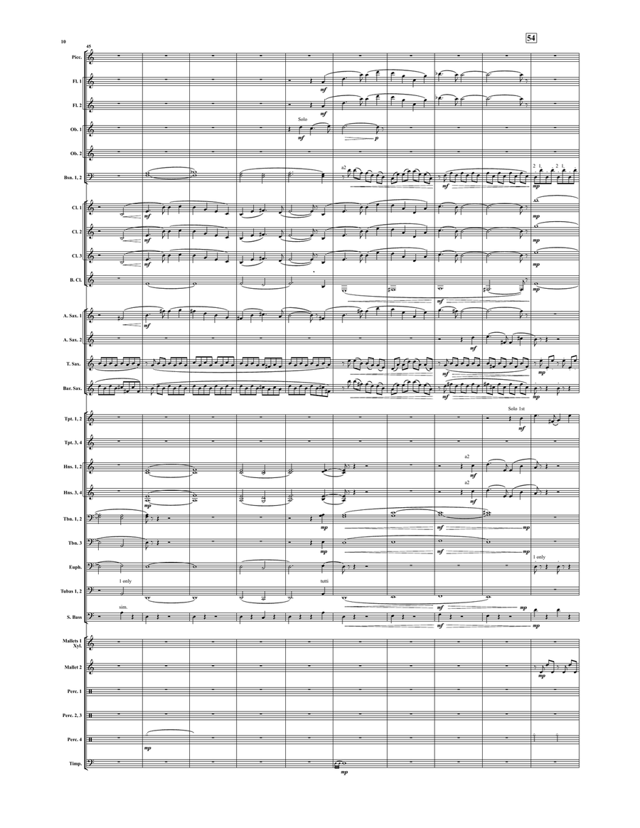 Freedom Defended Freedom Defended Concert Band scores gallery preview page 9