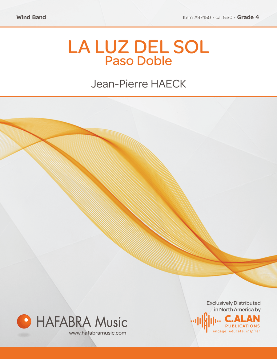La Luz del Sol La Luz del Sol Concert Band scores gallery preview page 1