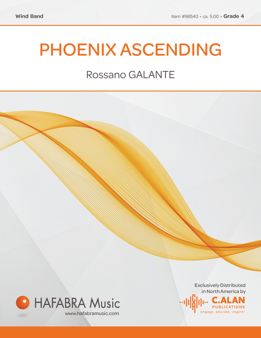 Phoenix Ascending Phoenix Ascending Concert Band scores gallery preview page 1