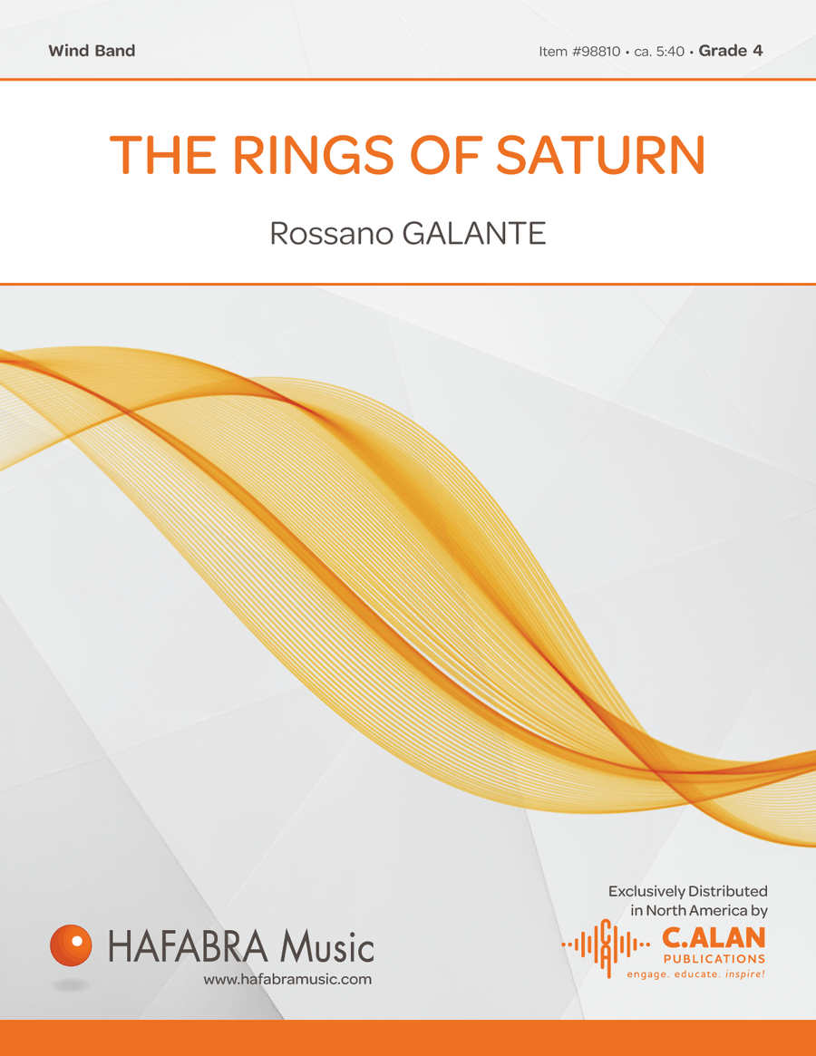 The Rings of Saturn (score only) Concert Band scores gallery preview page 1