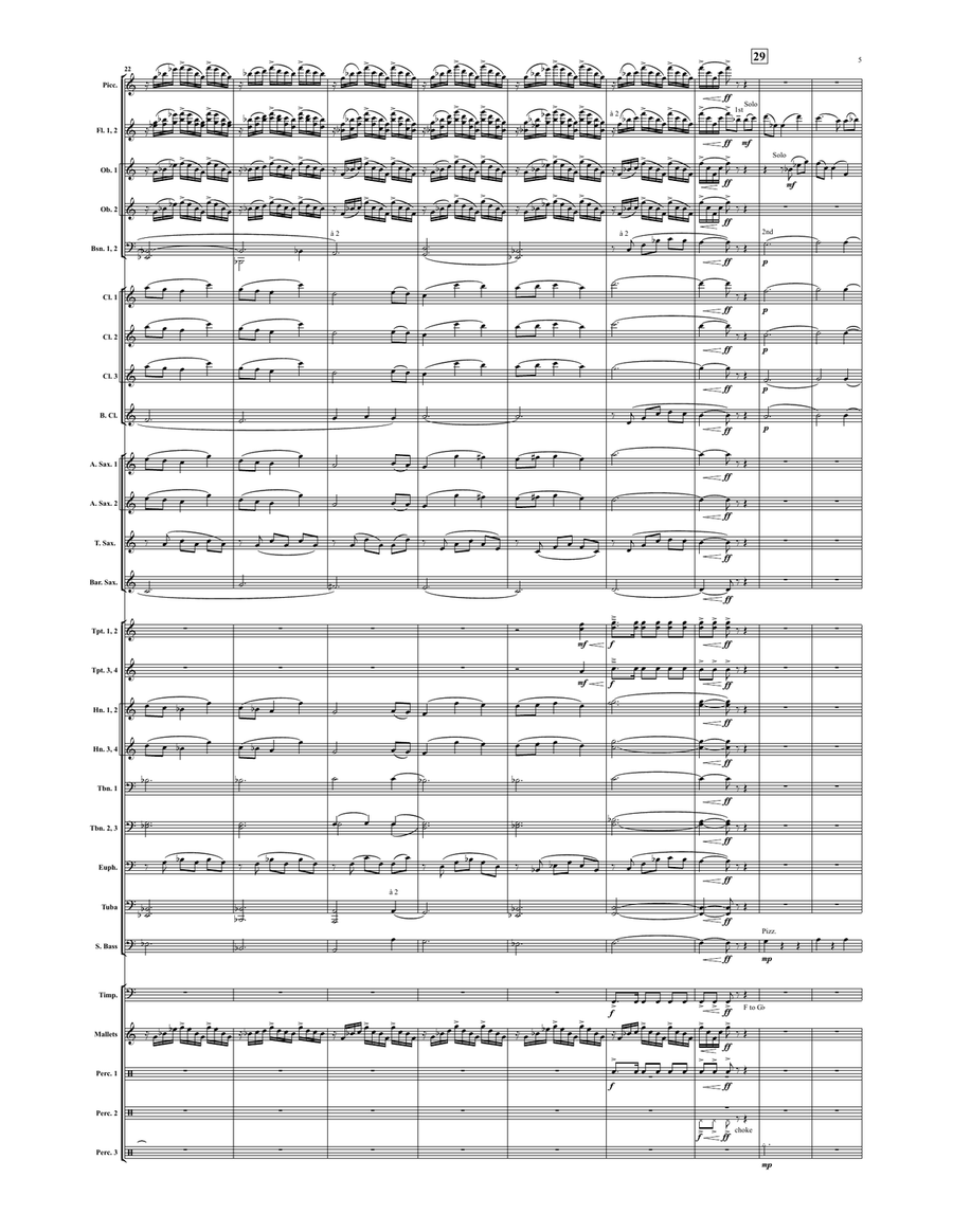 Victory Victory Concert Band scores gallery preview page 4
