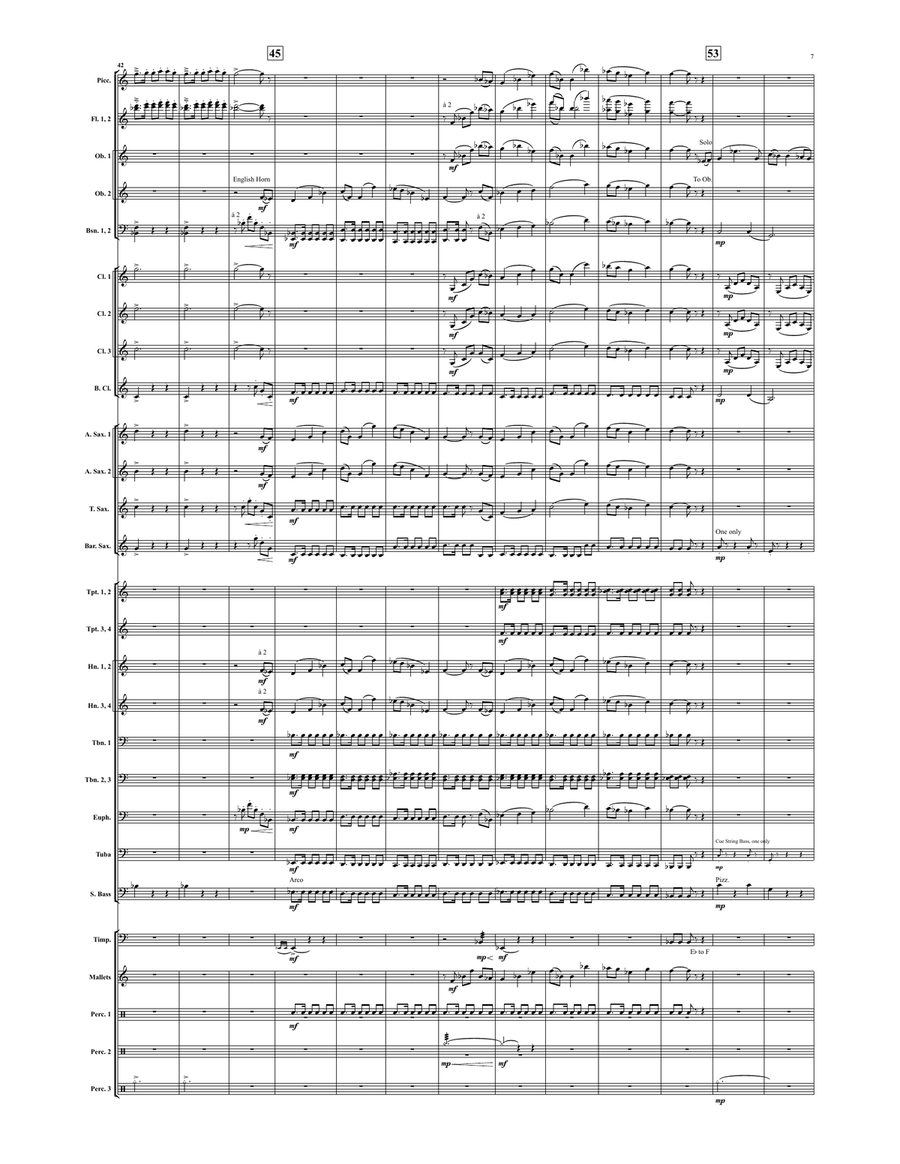 Victory Victory Concert Band scores gallery preview page 6