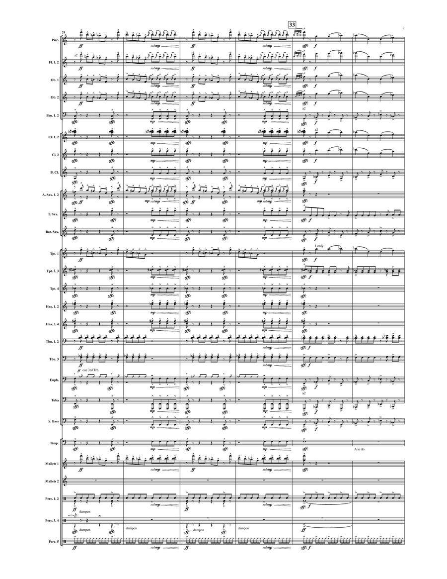 The Wilderness The Wilderness Concert Band scores gallery preview page 6