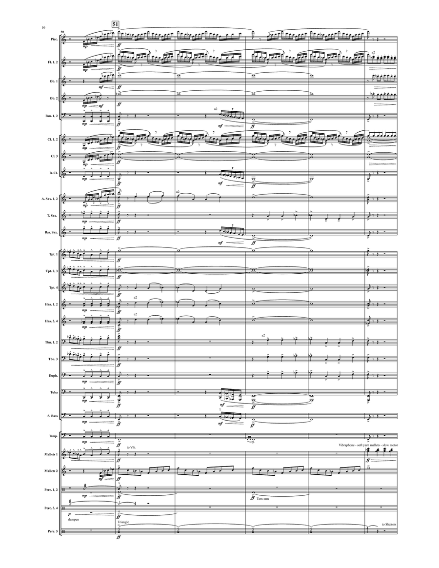The Wilderness The Wilderness Concert Band scores gallery preview page 9
