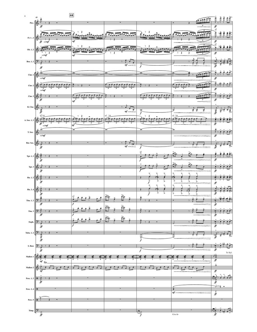 Colorado Rockies Colorado Rockies Concert Band scores gallery preview page 7