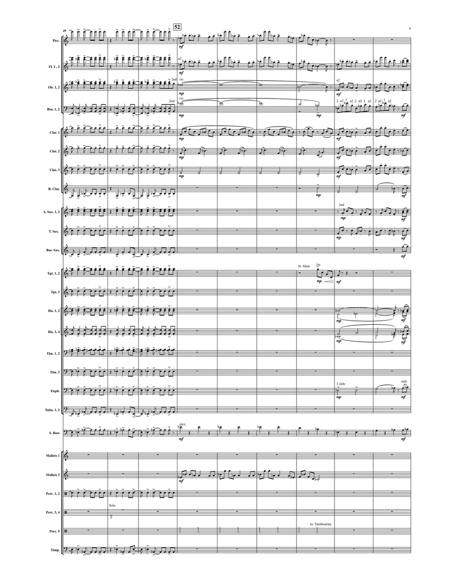 Colorado Rockies Colorado Rockies Concert Band scores gallery preview page 8