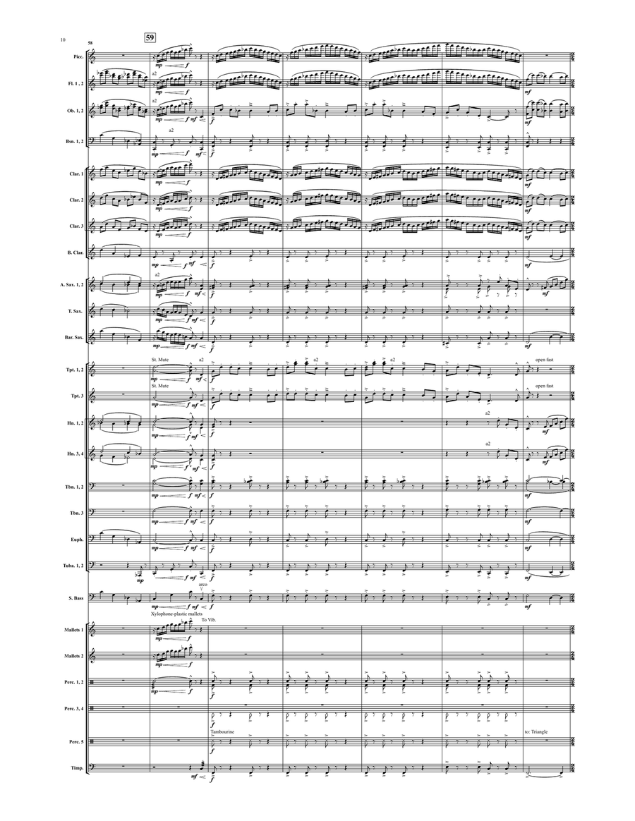 Colorado Rockies Colorado Rockies Concert Band scores gallery preview page 9