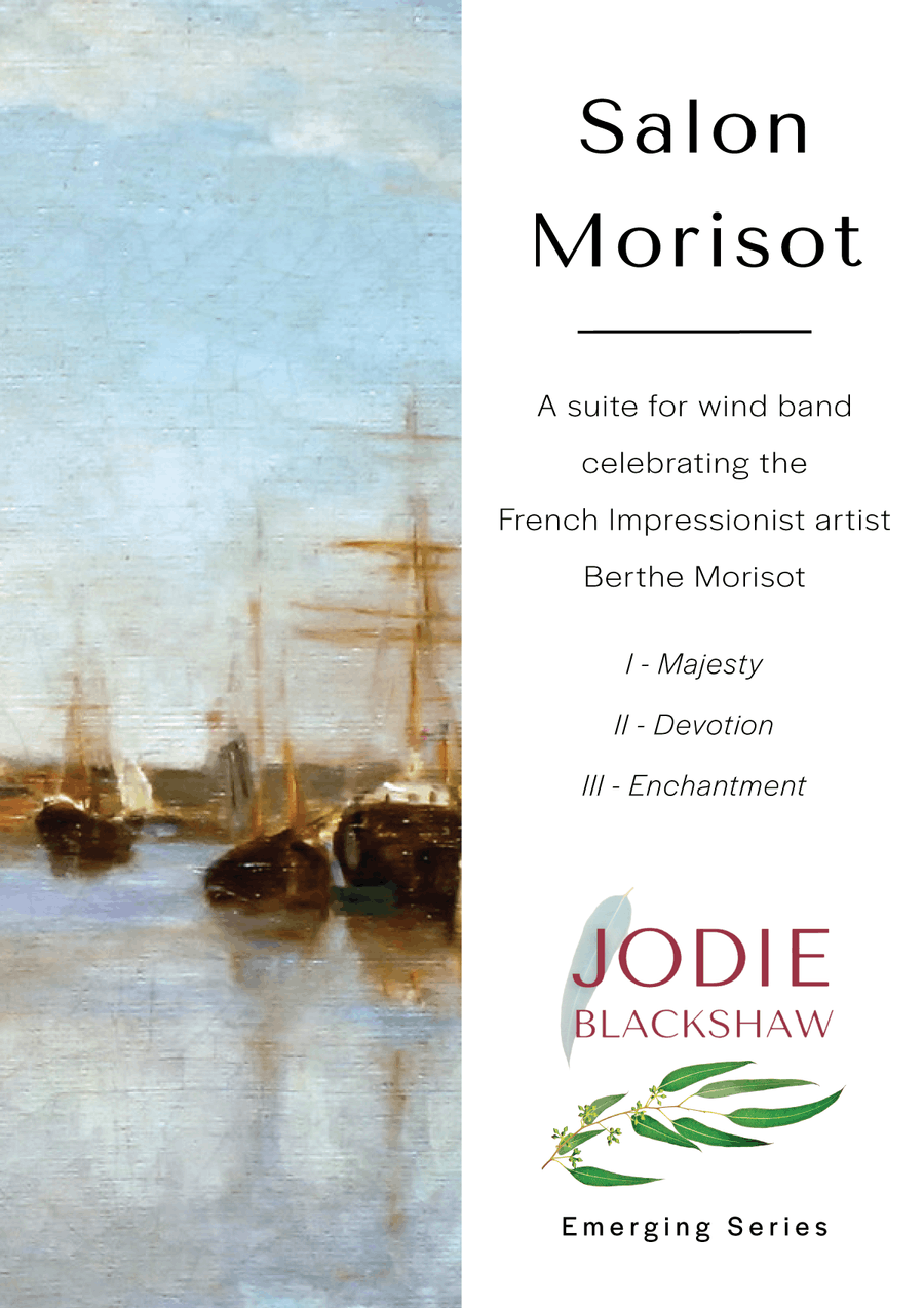 Salon Morisot: Full Suite (score only) Concert Band scores gallery preview page 1