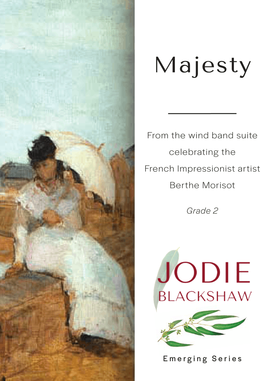 Salon Morisot: Majesty (score only) Concert Band scores gallery preview page 1