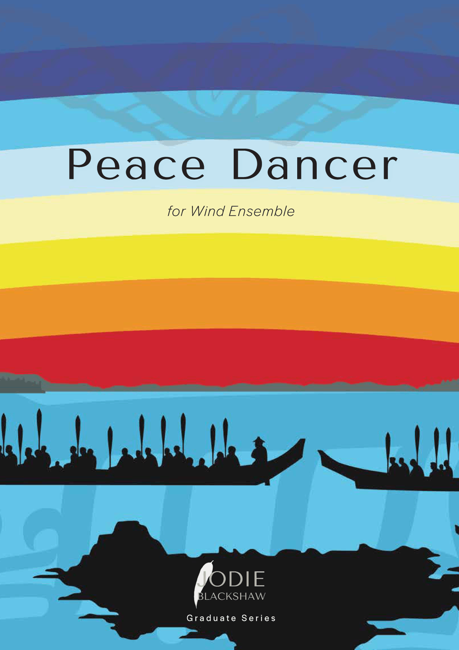Peace Dancer (score only) Concert Band scores gallery preview page 1