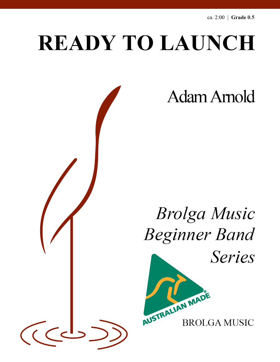 Ready to Launch (score only) Concert Band scores gallery preview page 1