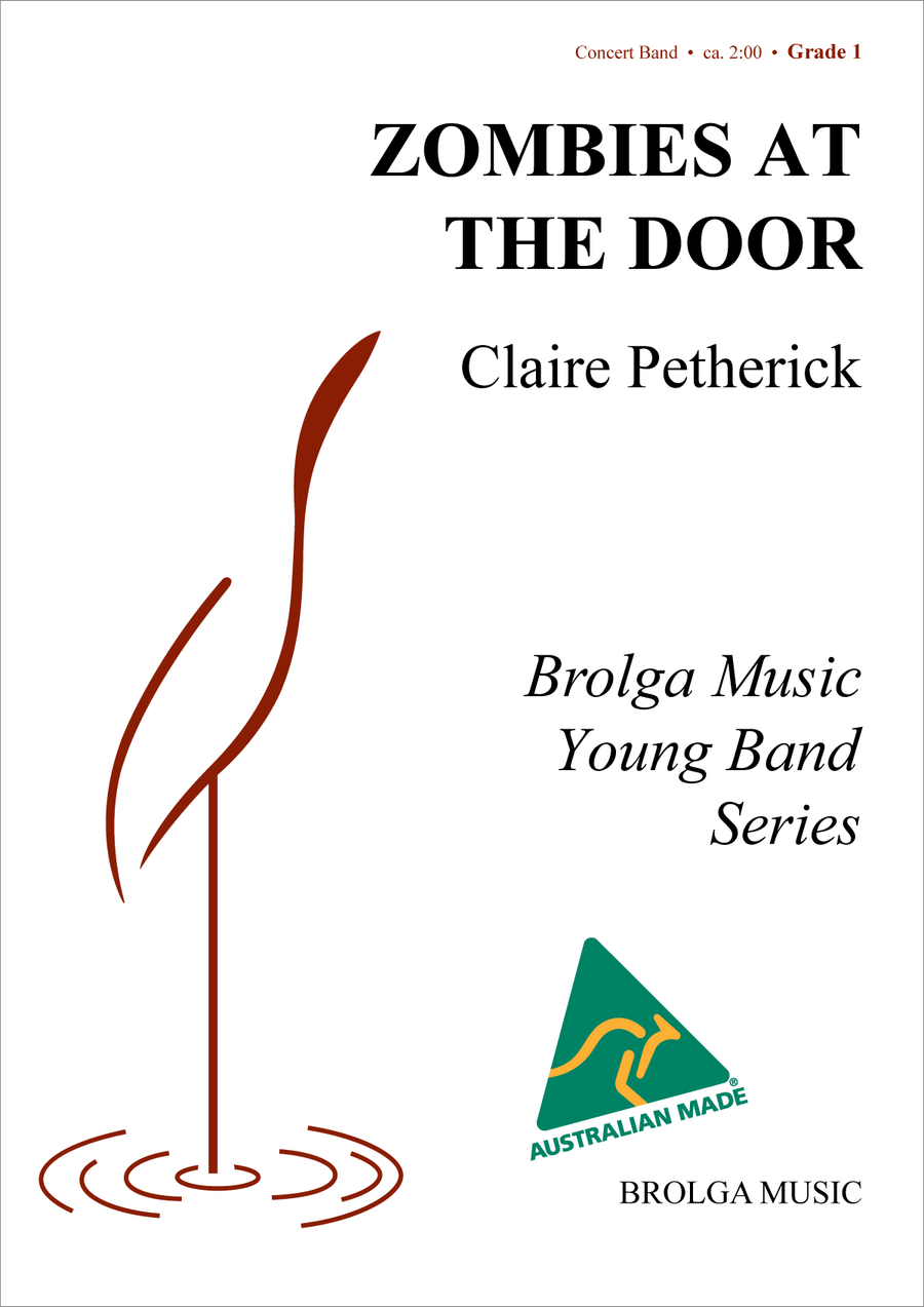 Zombies at the Door (score only) Concert Band scores gallery preview page 1
