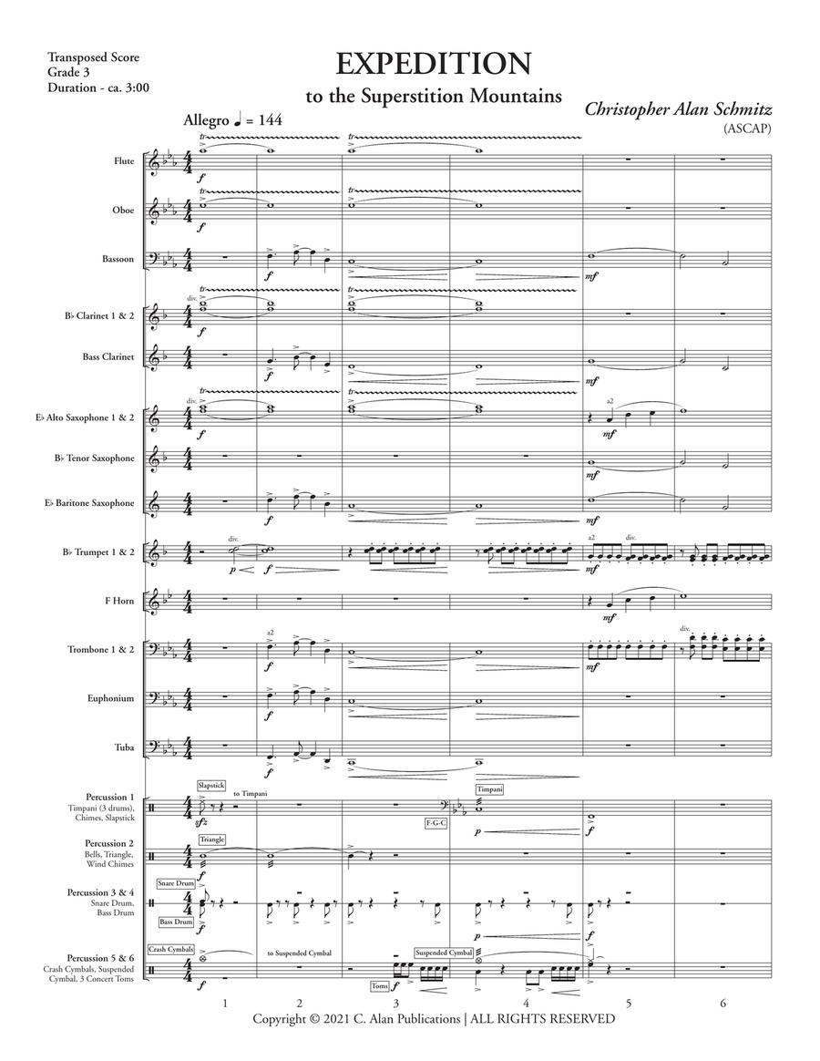 Expedition Concert Band - Sheet Music page 2