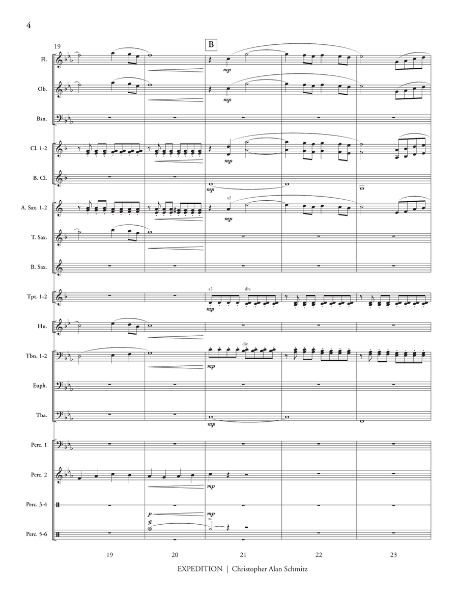 Expedition Concert Band - Sheet Music page 5